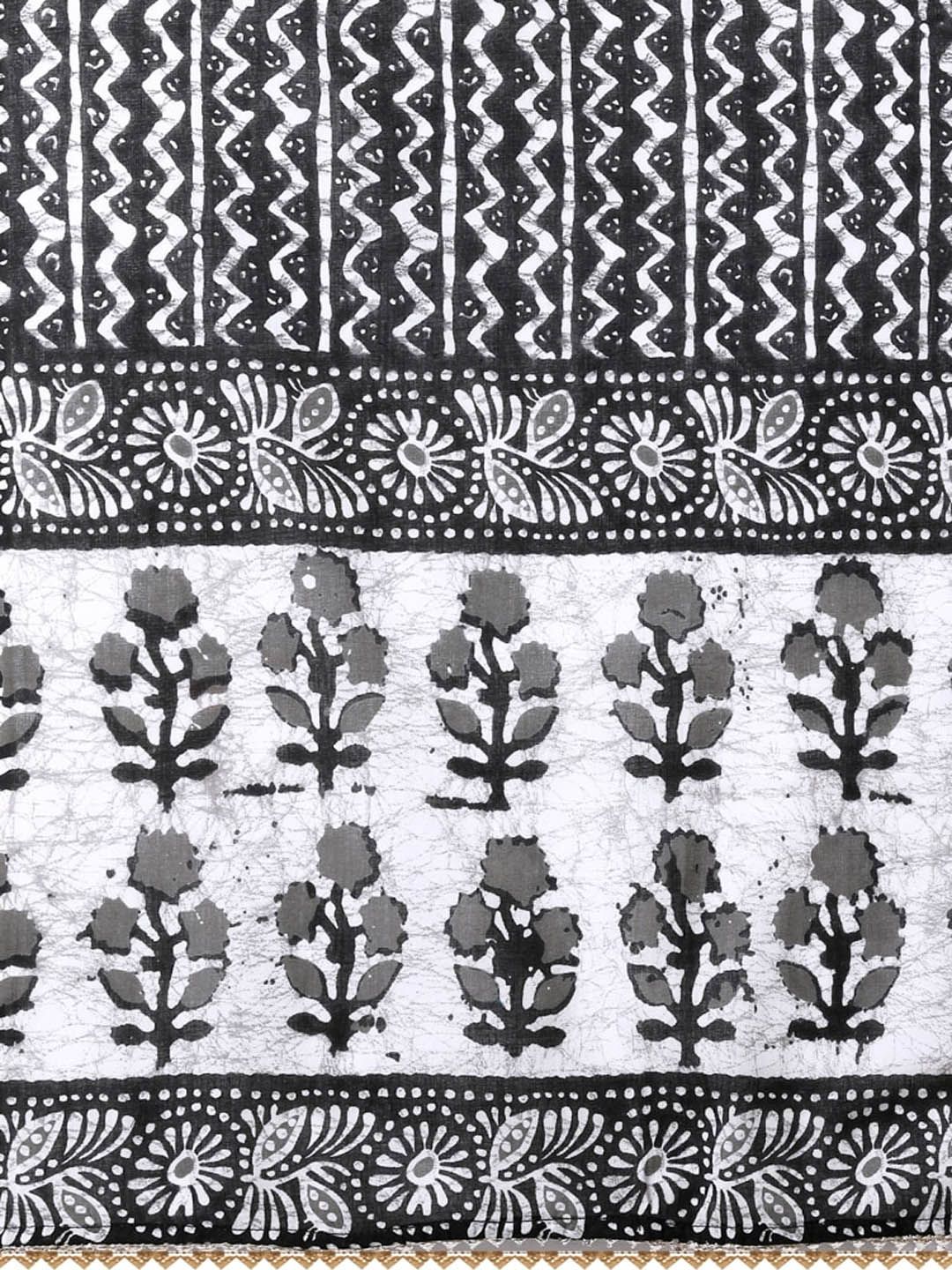 Dhiyona KL Ethnic Motifs Printed Pure Cotton Kurta with Trousers & With Dupatta