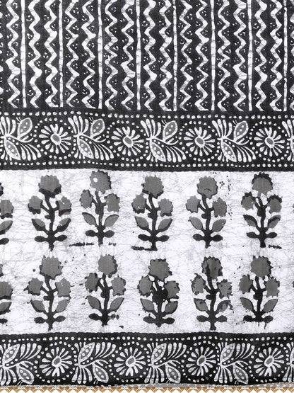 Dhiyona KL Ethnic Motifs Printed Pure Cotton Kurta with Trousers & With Dupatta