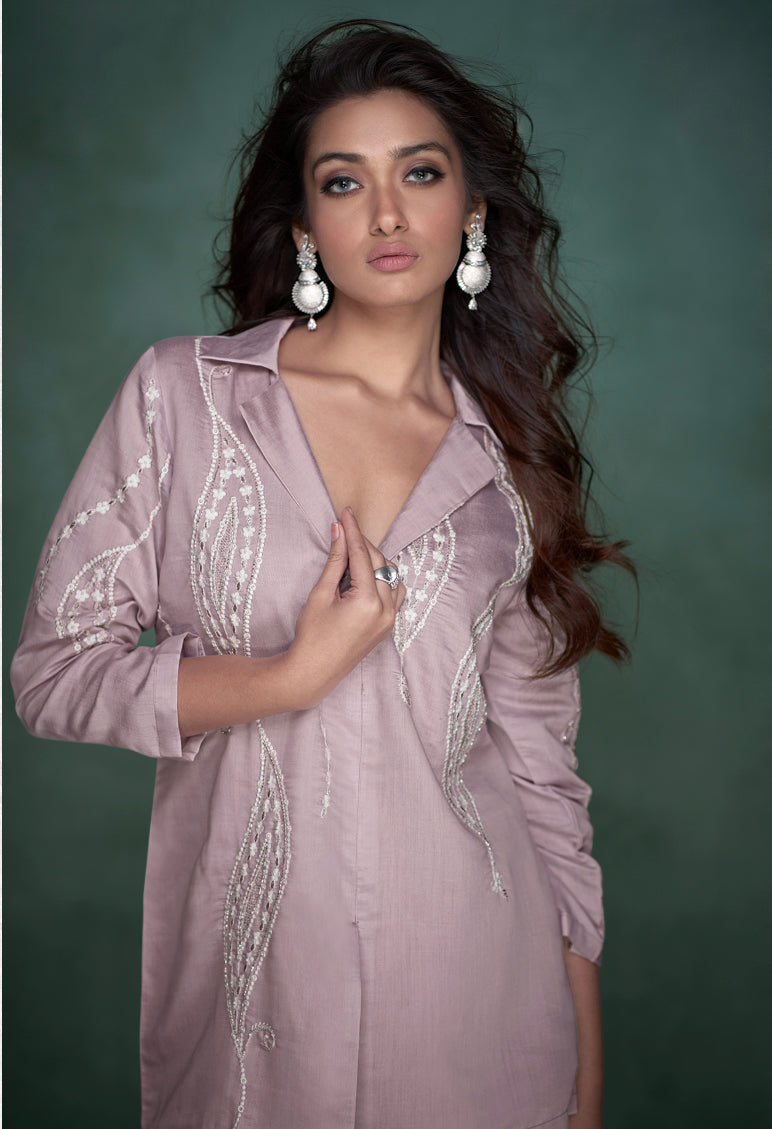 Selena Lily Embroidery Co-ord Set