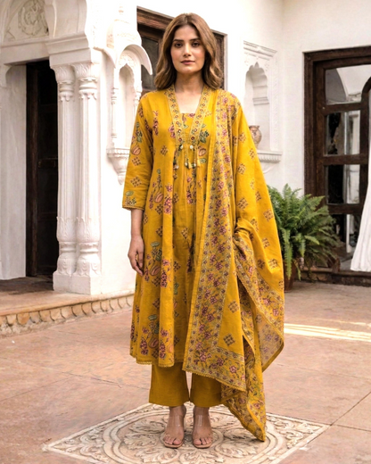 Vairagi Amber Printed Work Suit Set