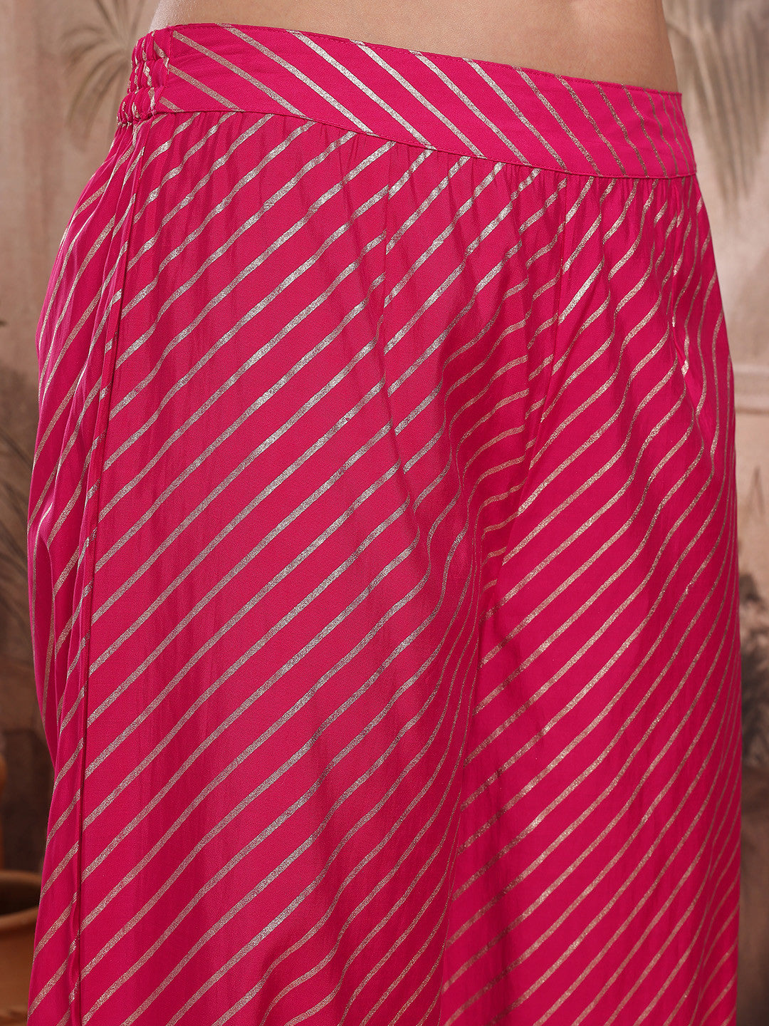 Ethnic Motifs Printed Regular Kurta with Salwar