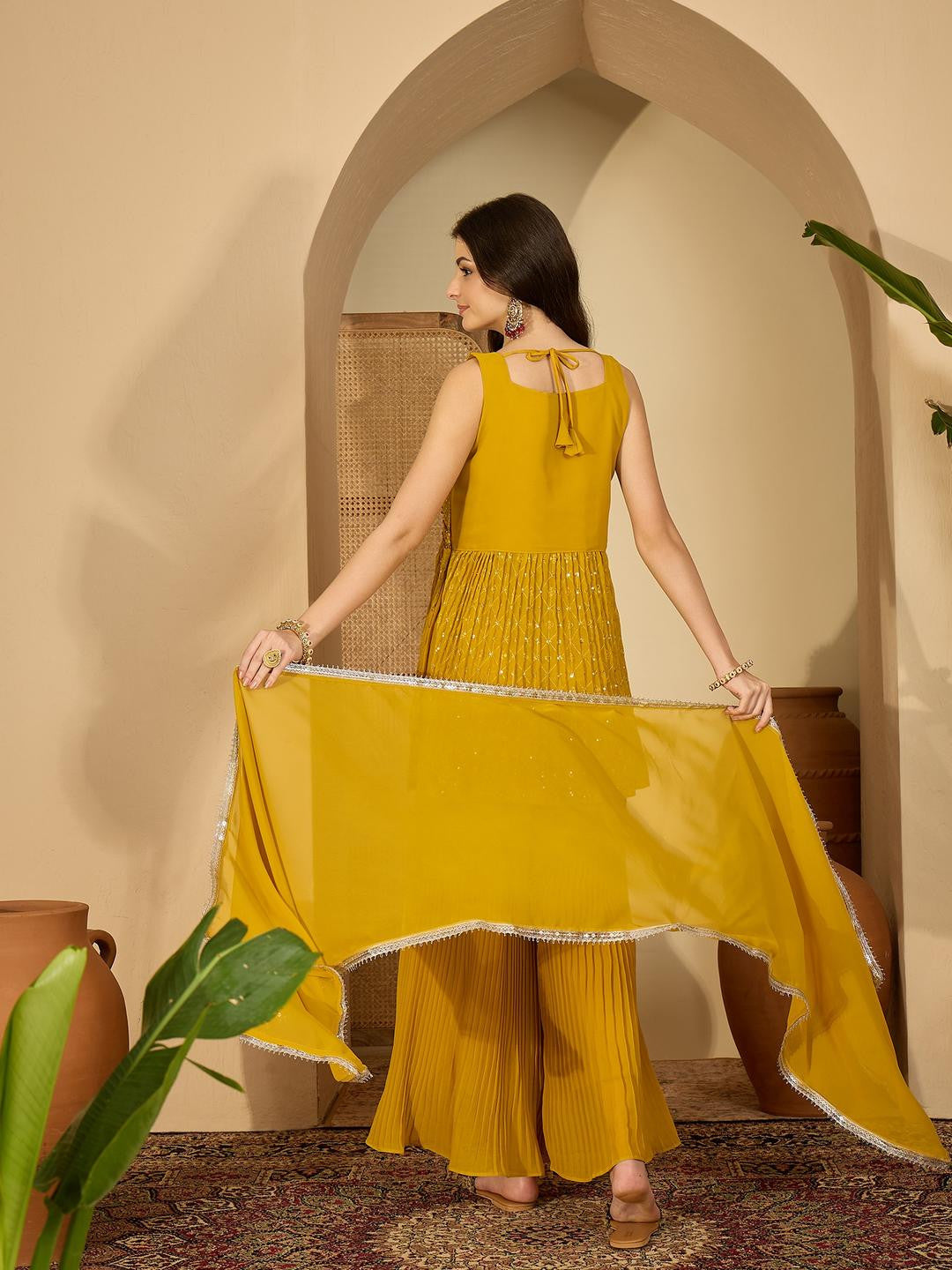 Women Yellow Kurta Sets