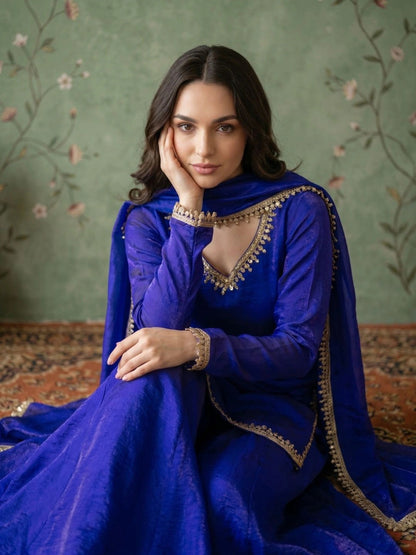 Women Regular Kurta with Sharara & With Dupatta