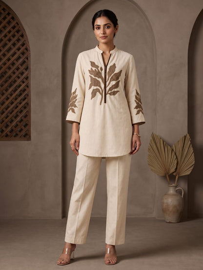 Drona Cosmic Embroidery Co-ord Set