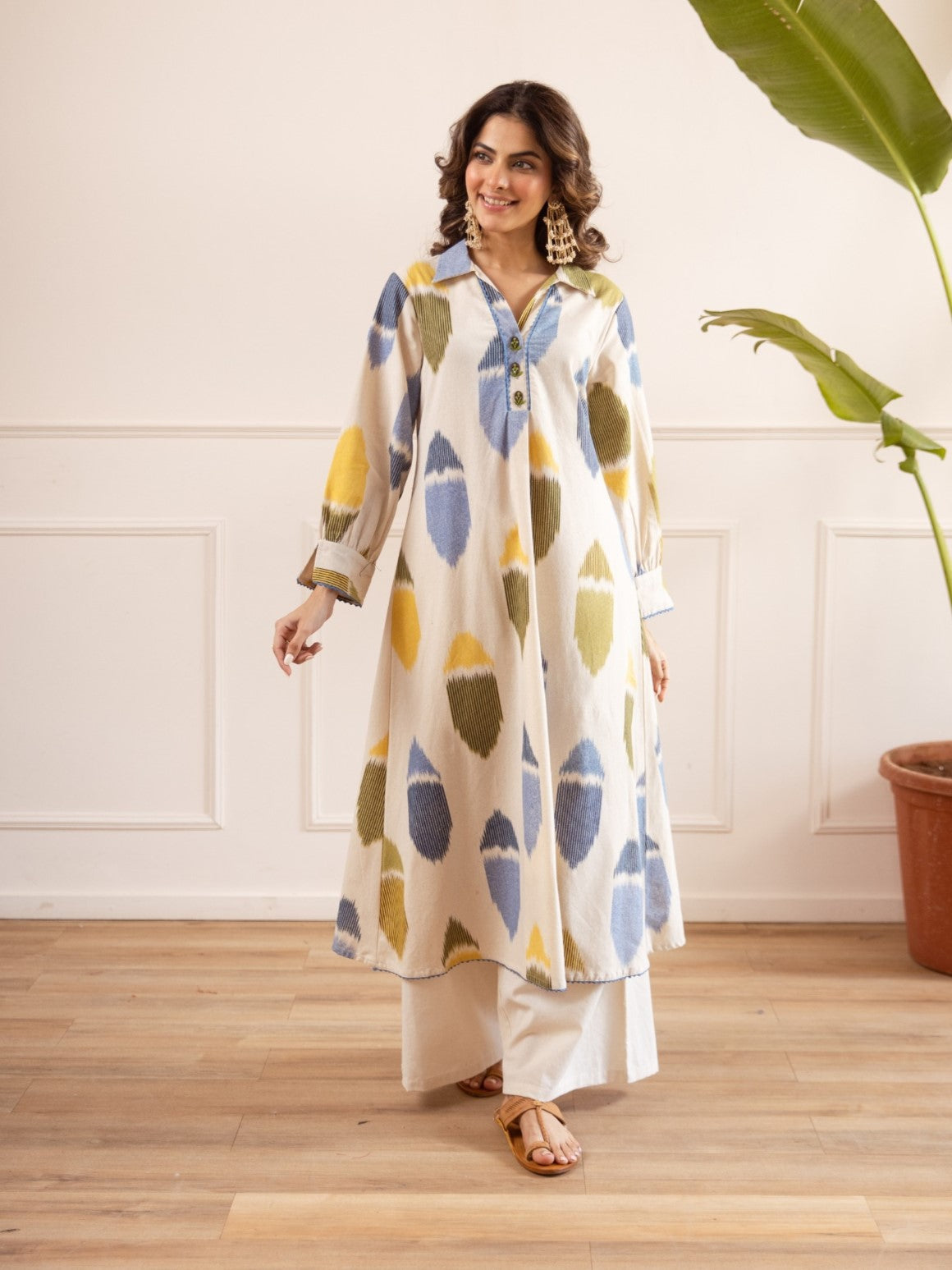Karen carol cotton kurta pant set