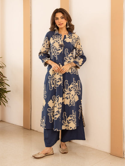 Karen cadet printed kurta pant set