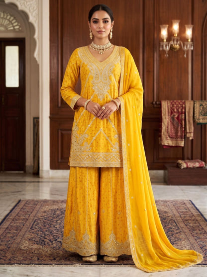 Sreyashi Amber Premium Full Heavy Work Suit set