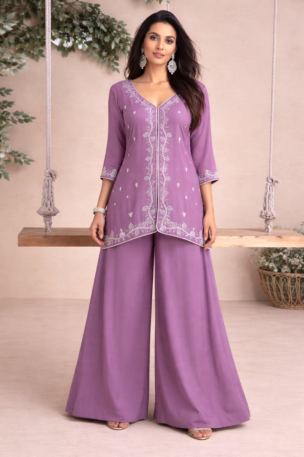 Rasā Lilac Handwork Luxury Set