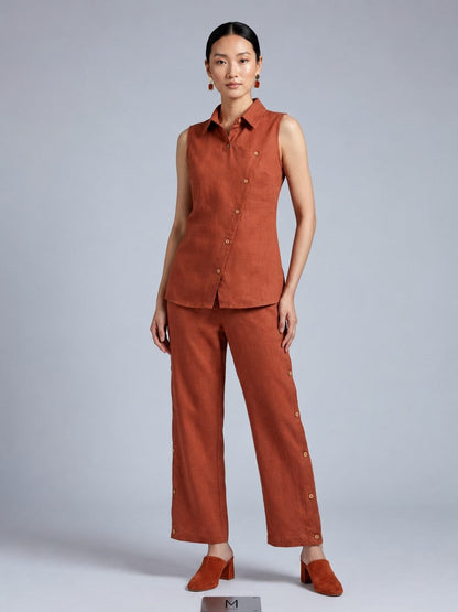 Prisha orioles cotton co-ord set