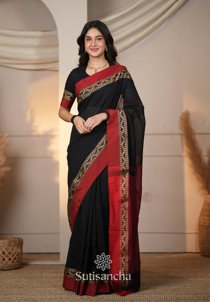 Dhiyona SS The Weaver's Touch: Pure Bengal Cotton Saree with Timeless Appeal