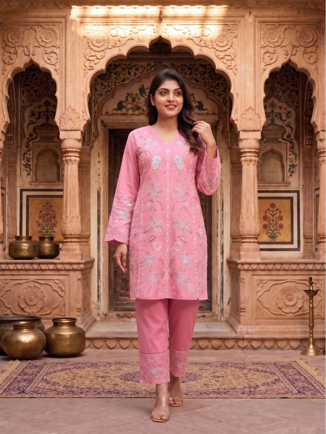 Ayat Punch Full Embroidery Lawn Co-ord Set