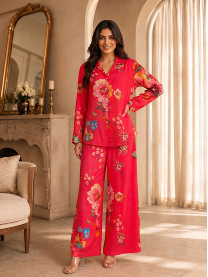 Tracy Imperial Floral Printed Co-ord Set