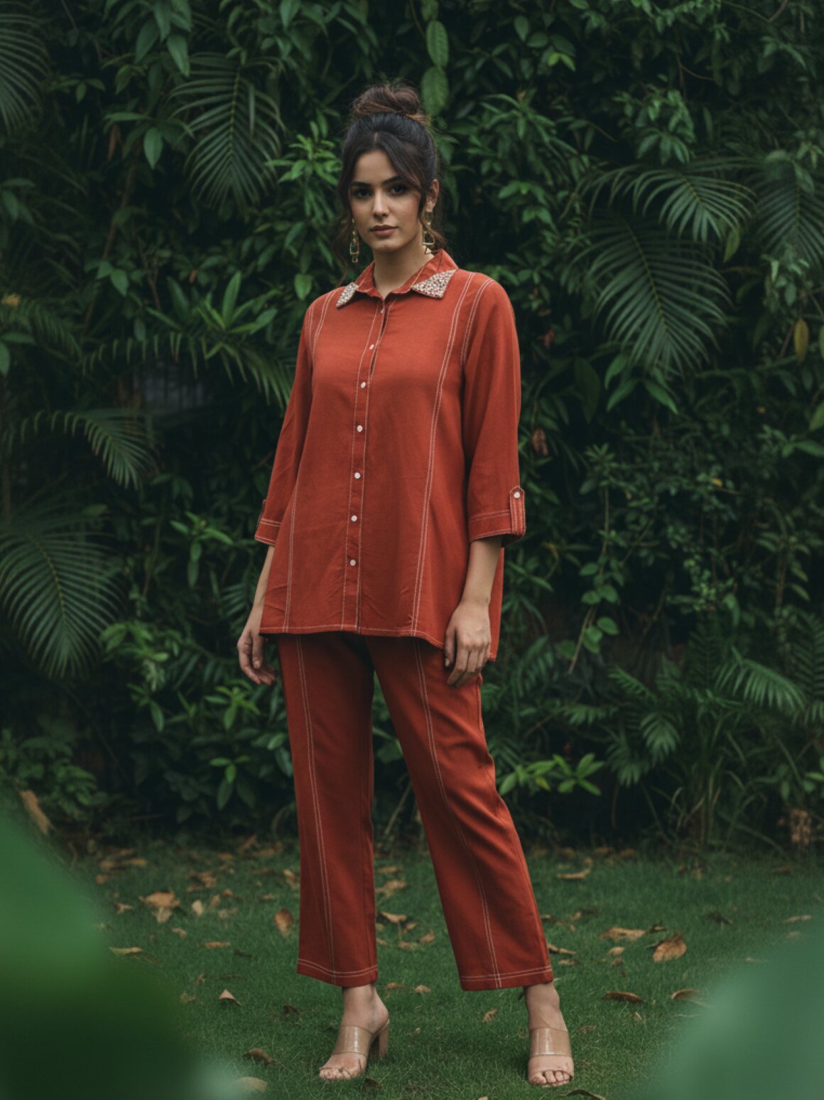 Ivanka squash cotton co-ord set