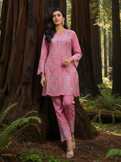 Ayat Punch Full Embroidery Lawn Co-ord Set