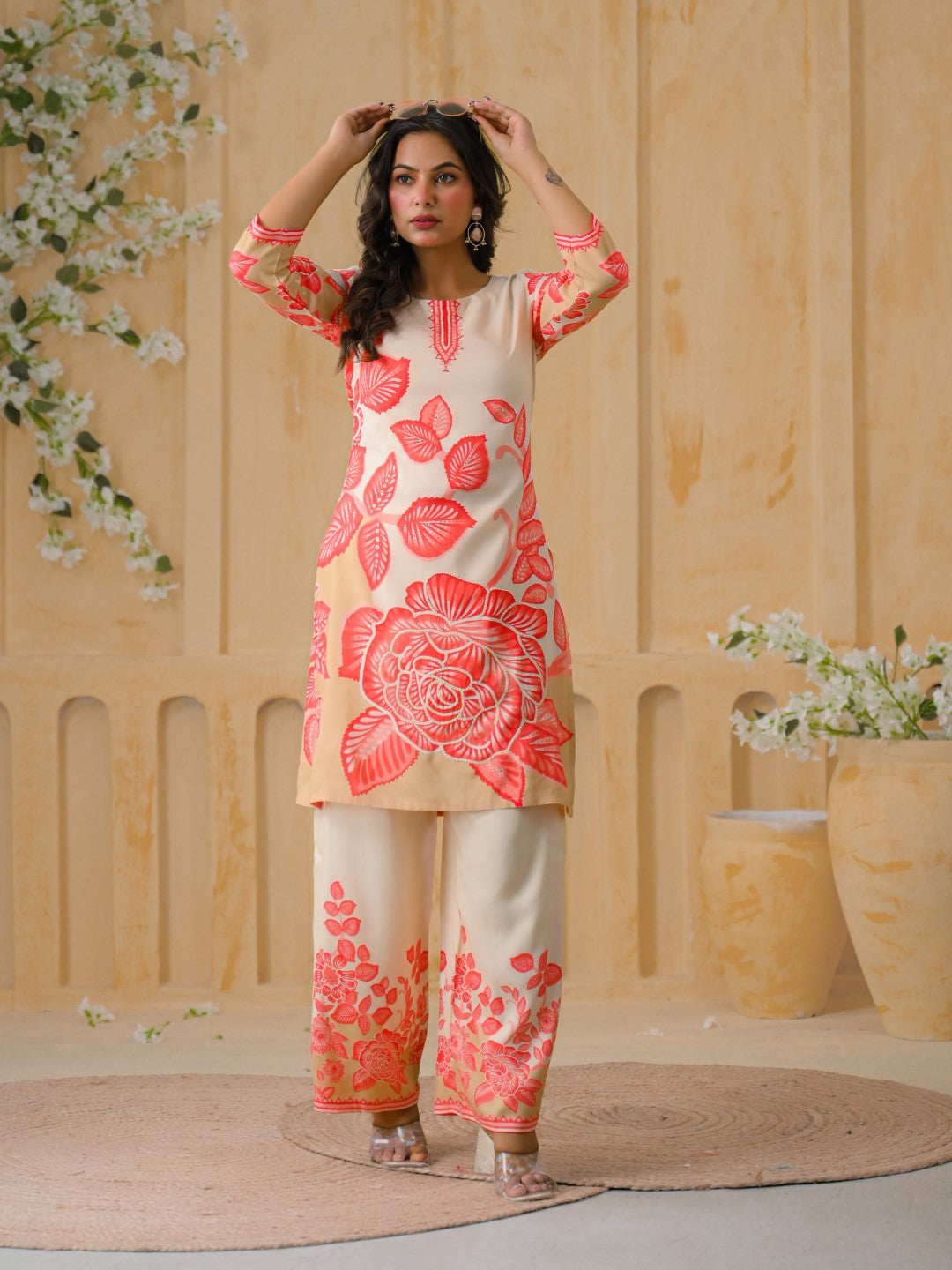 Ambu jasper printed co-ord set