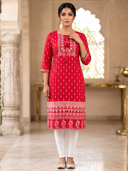 UMA CANDY PRINTED COTTON KURTI