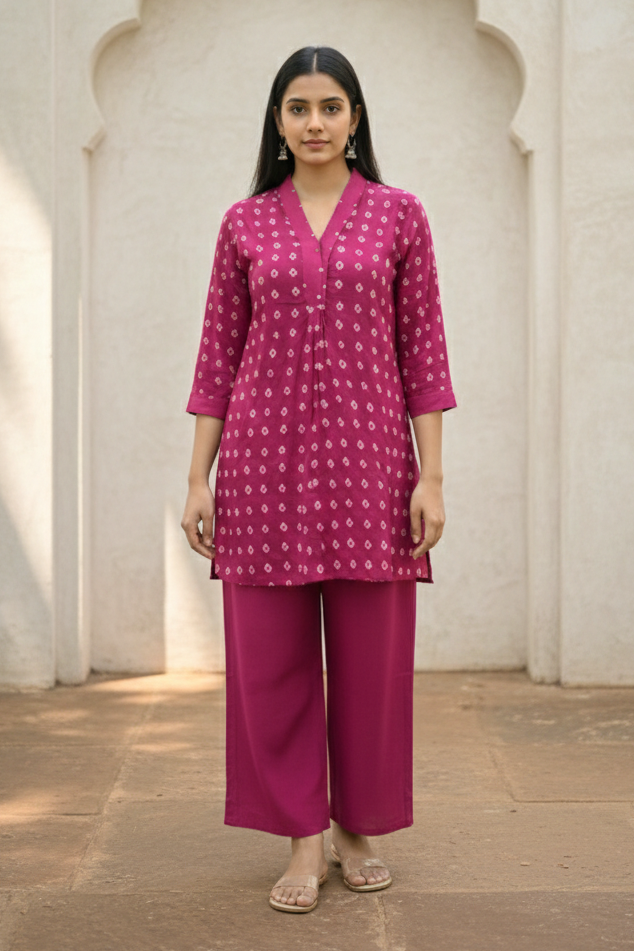 Midushi Rose Co-ord Set