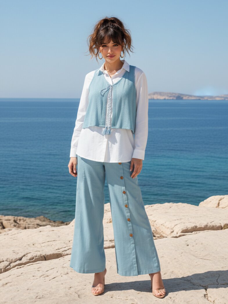 Ivanka trypan cotton co-ord set