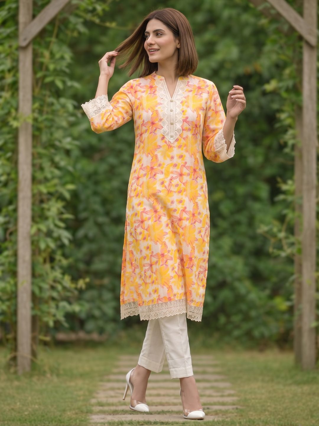 Rajhans Amber Cotton Kurta pant Set