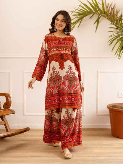 Karen fire cotton co-ord set