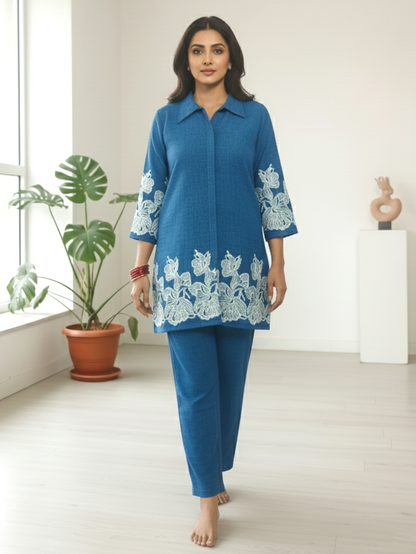 Reet Nile Embroidered Co-ord Set
