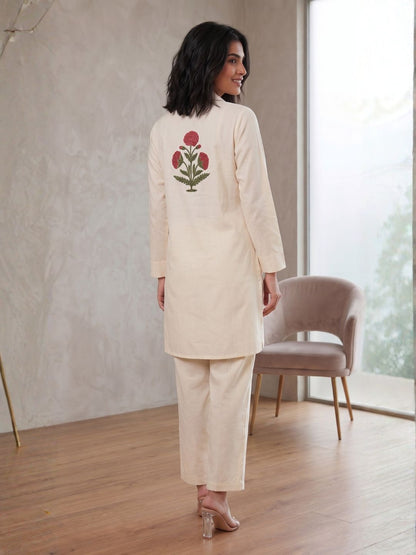 Sarvo daisy cotton co-ord set