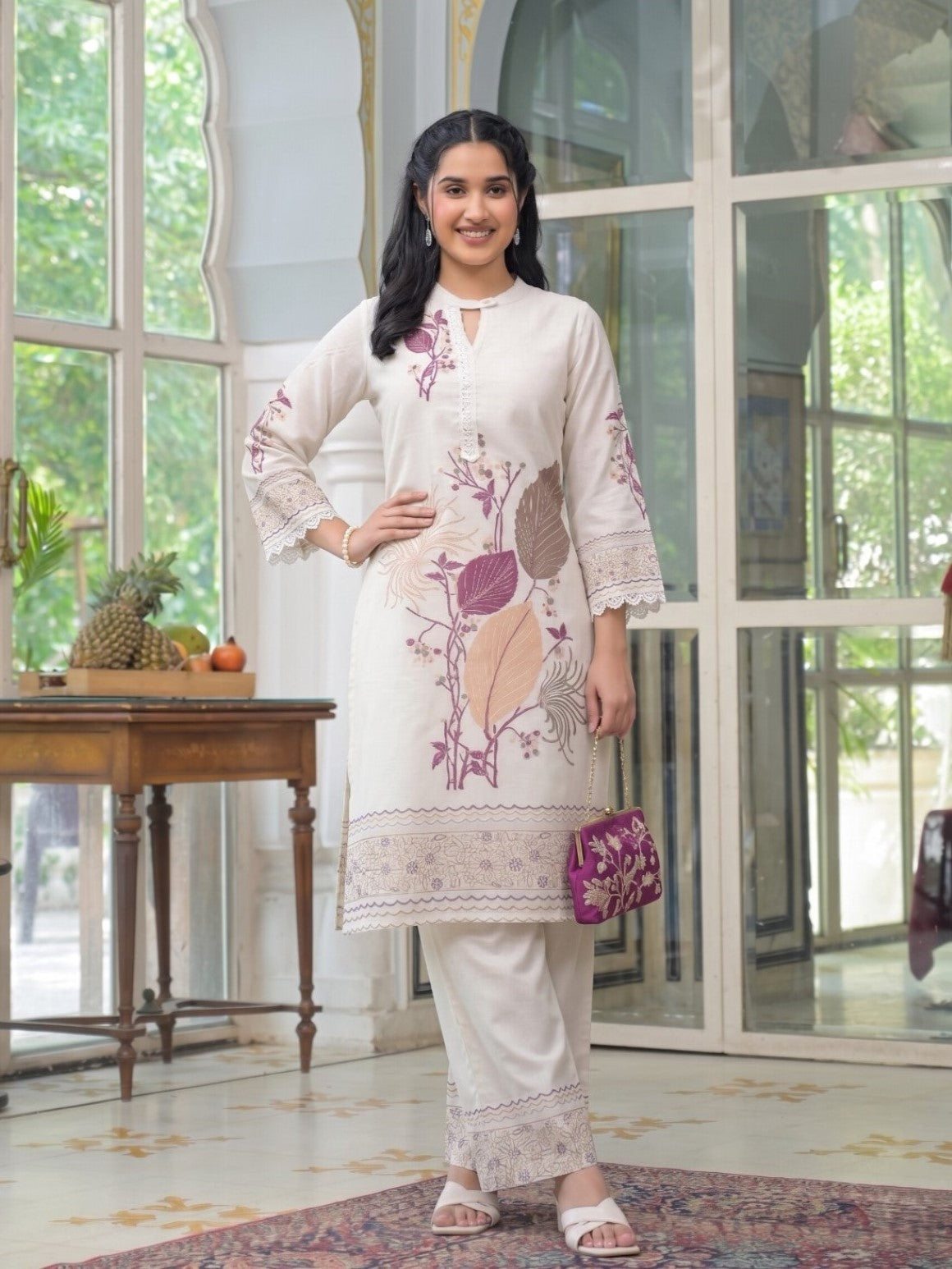 Dagdai maple cotton co-ord set