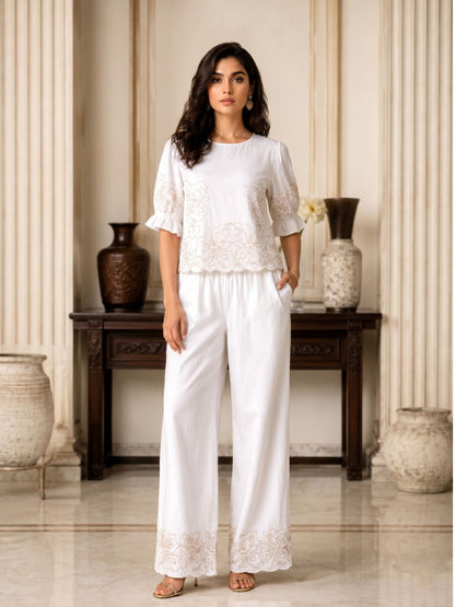 Noya Daisy Cotton Co-ord set