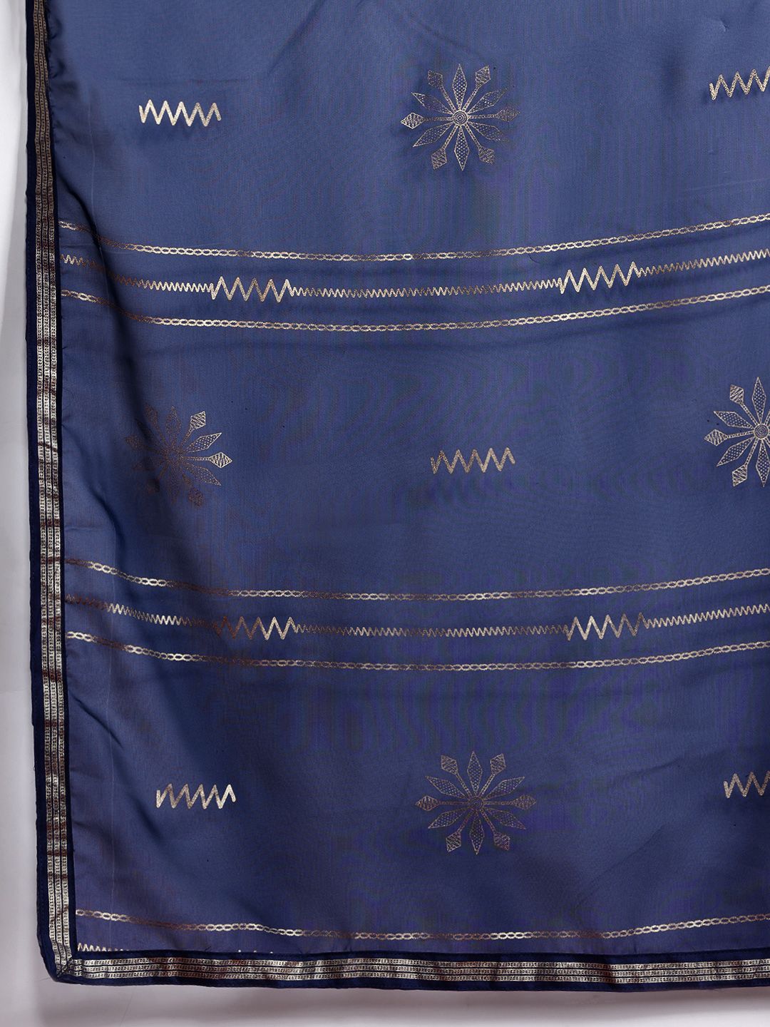 Dhiyona AN Printed Panelled Sequinned Kurta with Sharara & Dupatta