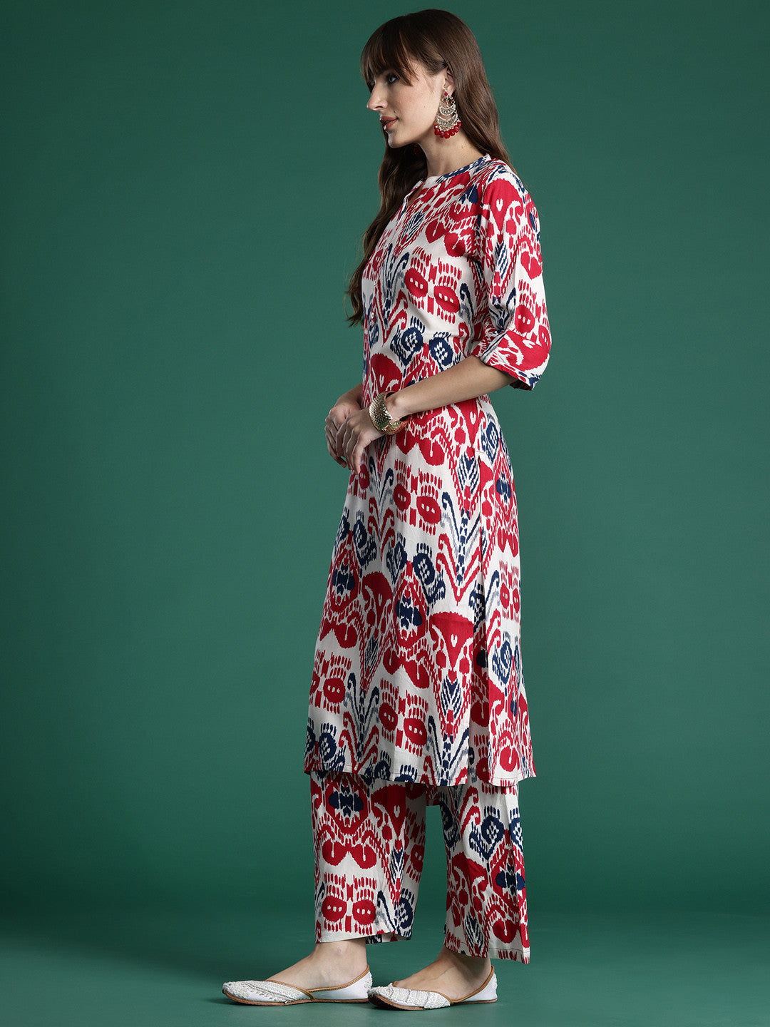 Ethnic Motifs Printed Kurta with Palazzos