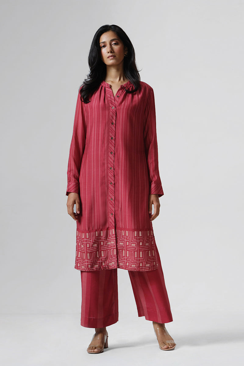 Women's Holly Berry Bemberg Silk Co-ord Set