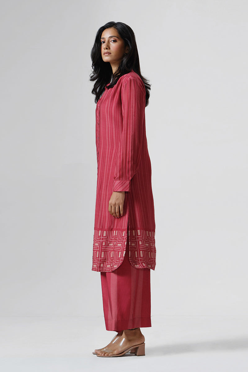 Women's Holly Berry Bemberg Silk Co-ord Set