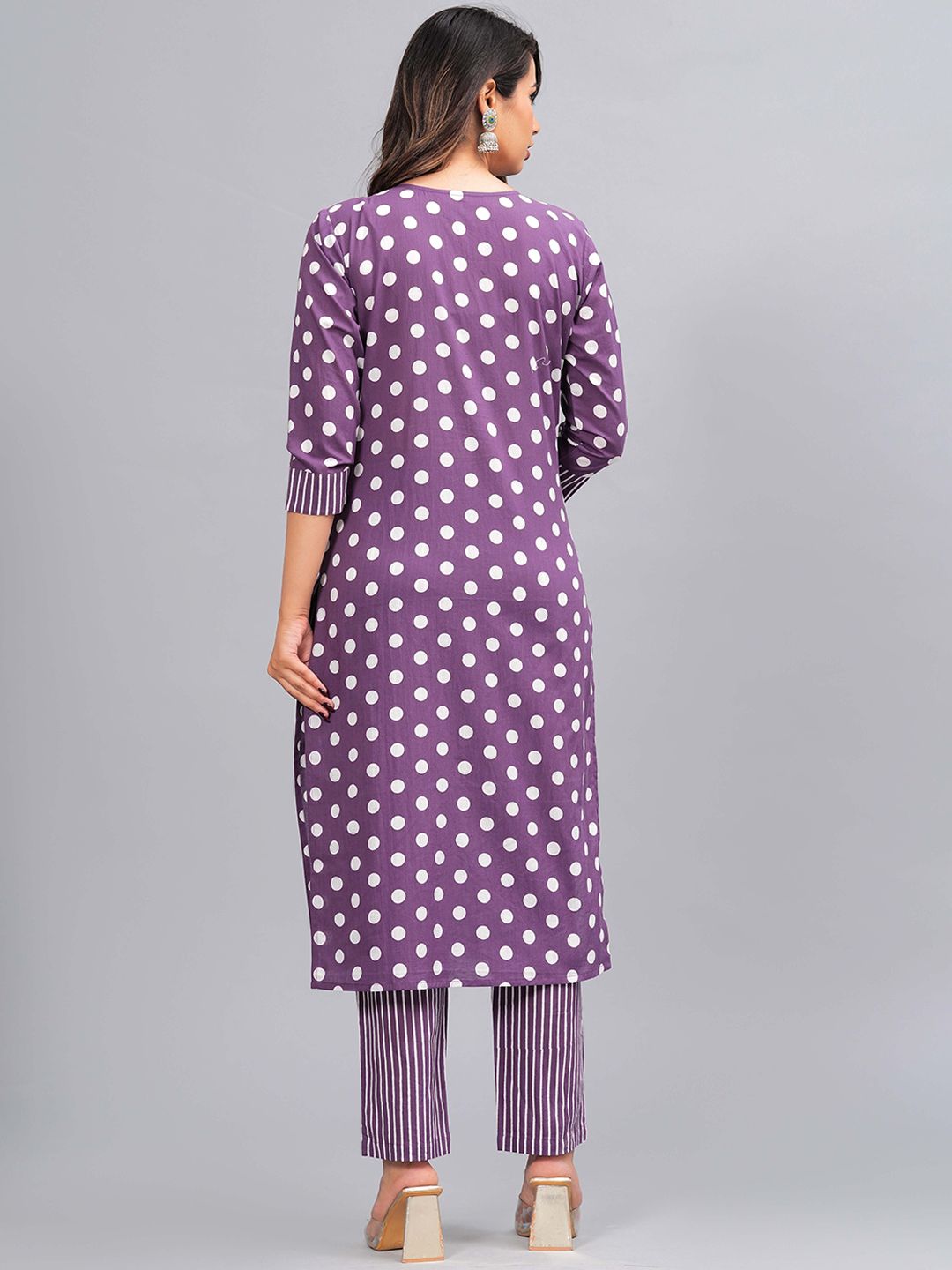 Dhiyona KL Women Ethnic Motifs Printed Regular Pure Cotton Kurta with Pyjamas & With Dupatta