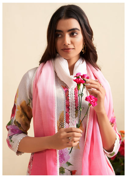 Lisba Rosy Linen Cotton Suit Set