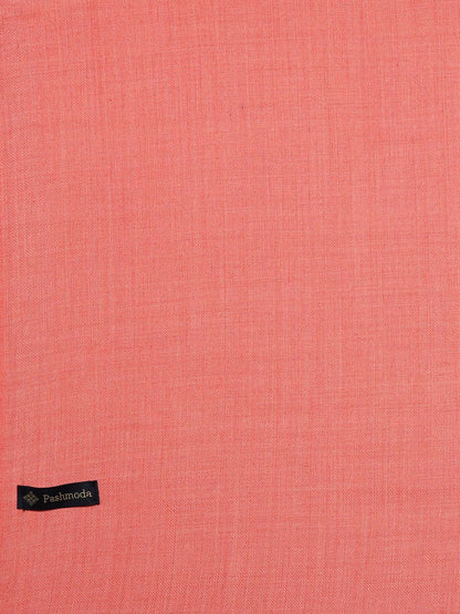 Dhiyona PA Women Pink Solid Shawl