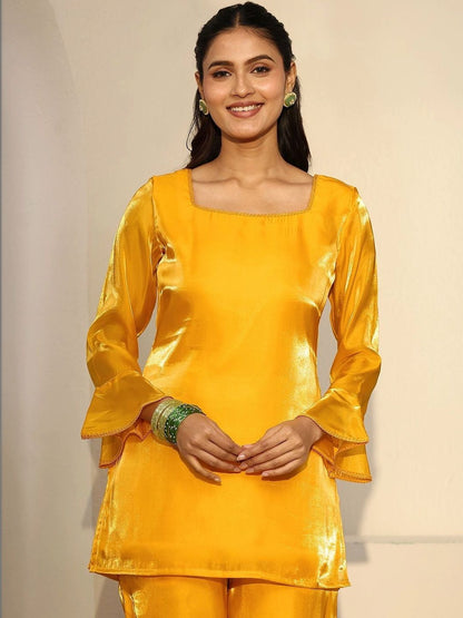 Women Regular Kurta with Palazzos & With Dupatta