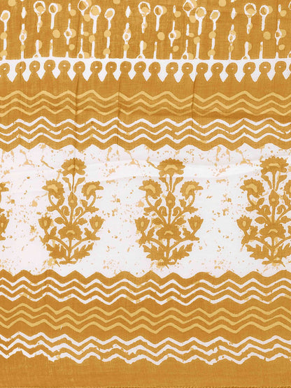 Dhiyona KL Women Mustard Yellow Kurta with Palazzos & With Dupatta