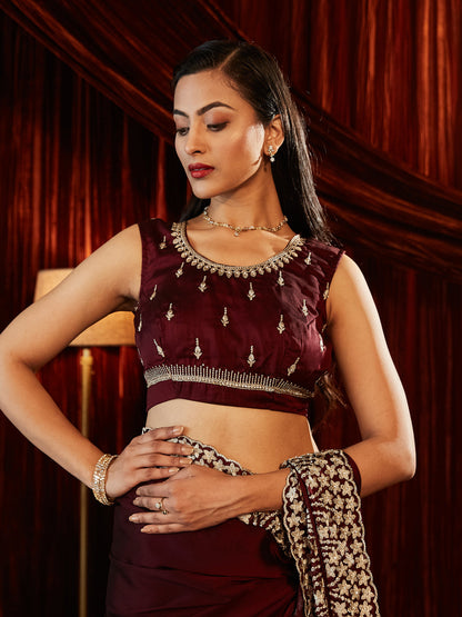 Dhiyona KS Women's Embroidered Saree