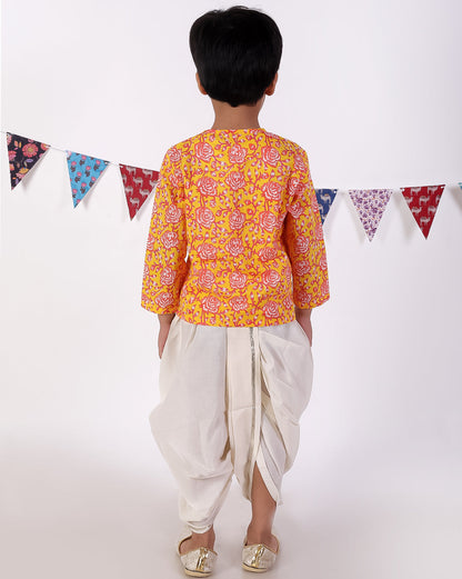 Lil Drama Boys Kurta with dhoti set