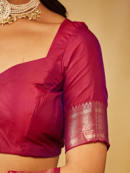 Dhiyona KS Women's Ethnic Motifs Zari Art Silk Designer Banarasi Saree