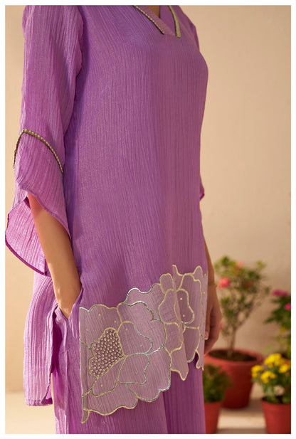 Albeli thistle premium work co-ord set