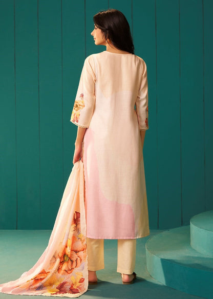 Itrh Melon cotton linen suit set