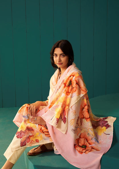 Itrh Melon cotton linen suit set