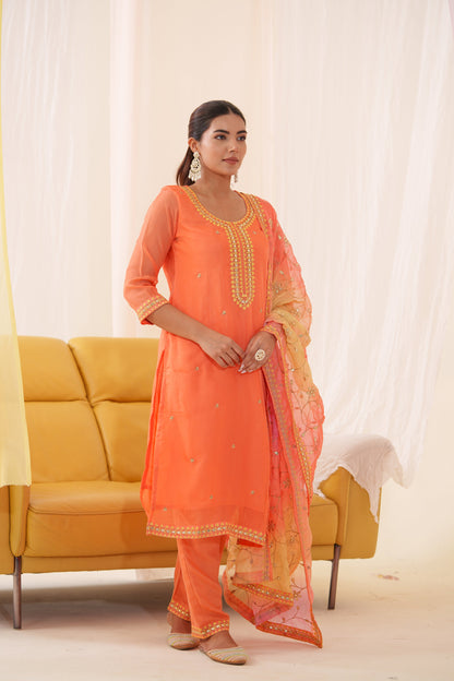 Anila Kesari Full Work Heavy Suit Set