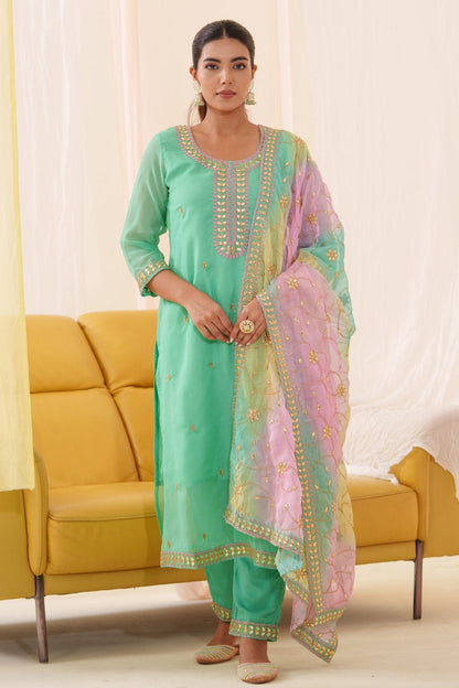 Anila Lapis Full Work Suit Set