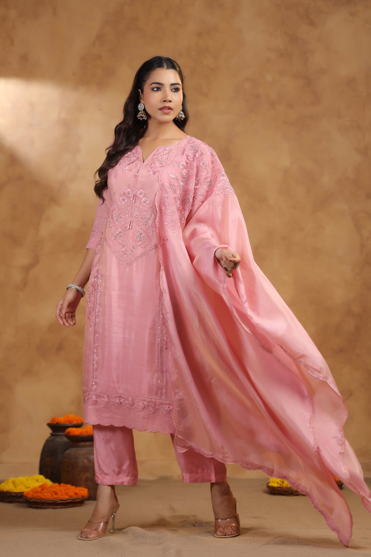RITVI FLAMINGO FULL HEAVY WORK SUIT SET