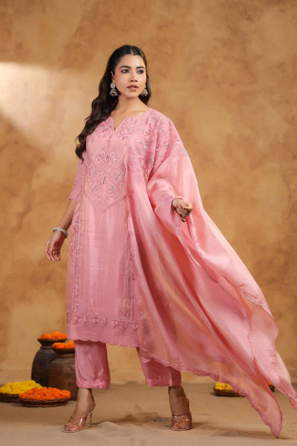RITVI FLAMINGO FULL HEAVY WORK SUIT SET