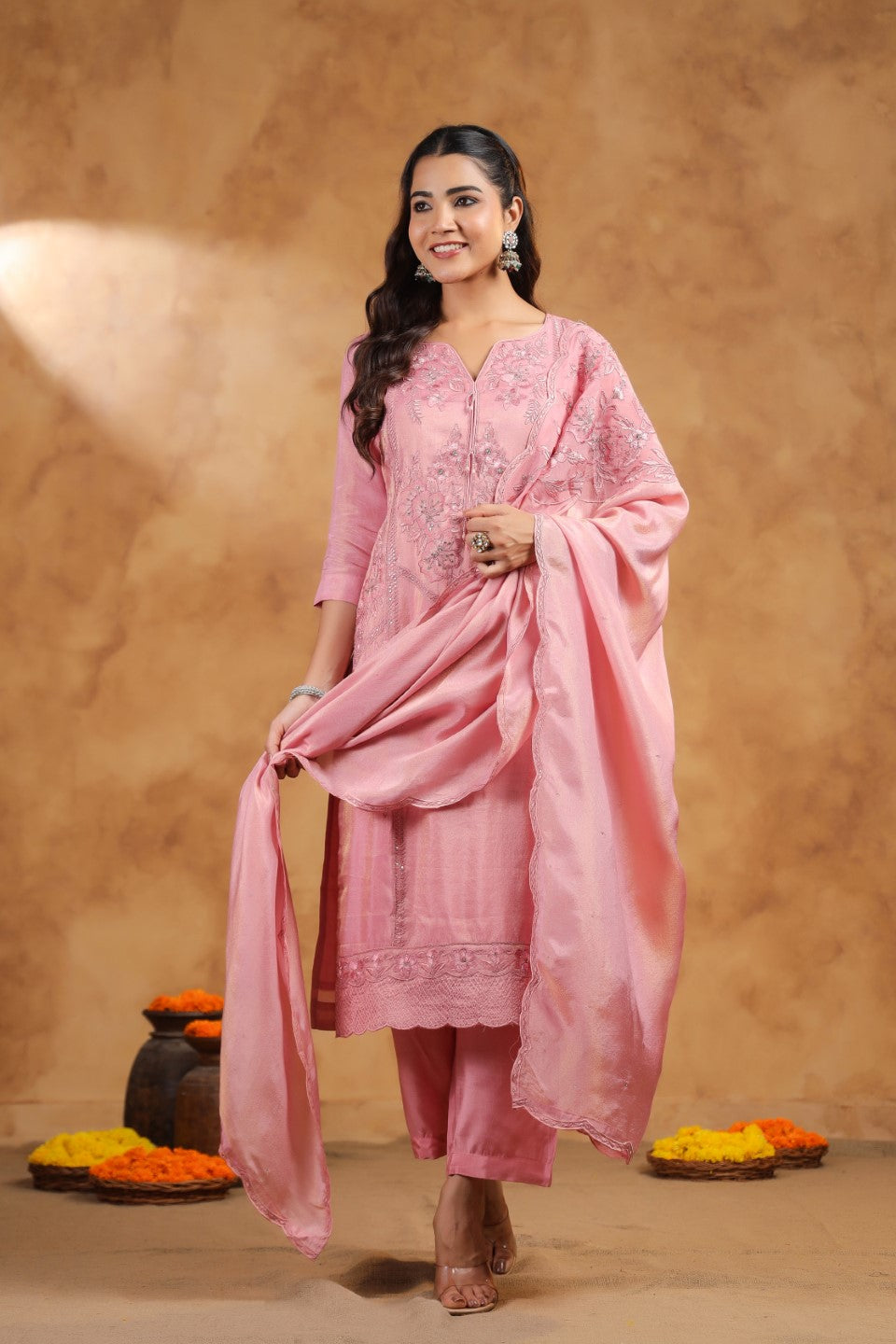 RITVI FLAMINGO FULL HEAVY WORK SUIT SET