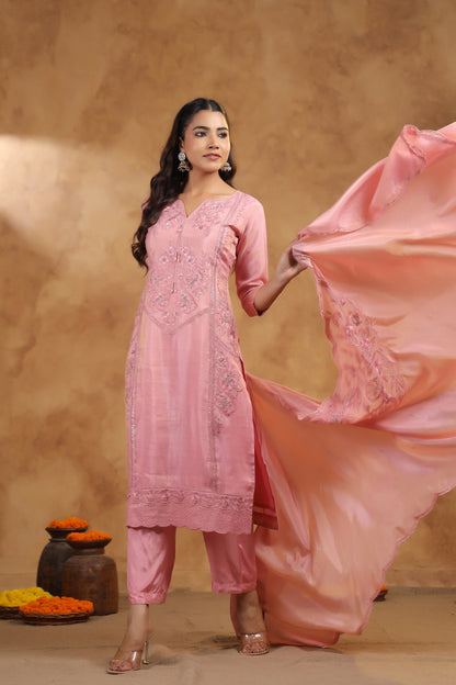 RITVI FLAMINGO FULL HEAVY WORK SUIT SET