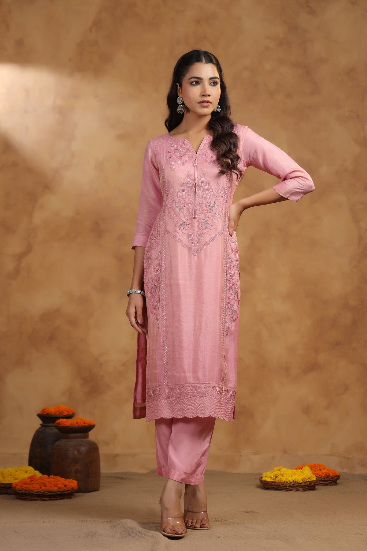 RITVI FLAMINGO FULL HEAVY WORK SUIT SET